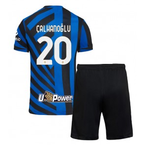 Inter Milan Hakan Calhanoglu #20 Dětské Domácí dres komplet 2024-25 Krátký Rukáv (+ trenýrky)